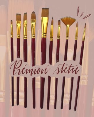 🖌️ Malování začíná kvalitním štětcem ✨ Prémiová sada Artmagico Nylonových štětců nabízí 10 různých typů pro každý tah – od...