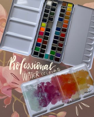 🎨✨ Objev kouzlo akvarelu s Artmagico Professional Water Colours ✨🎨 Naše paleta ti přináší 48 intenzivních a vysoce...